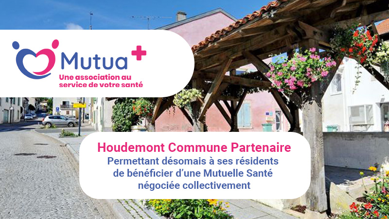 Mutua+ partenaire de la communes de Houdemont